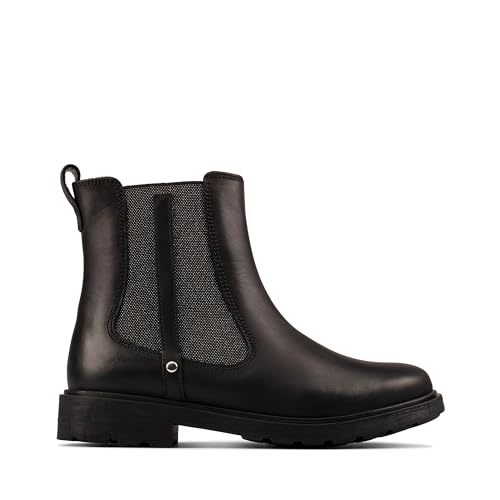 Clarks Astrol Orin K, Botas estilo Chelsea Niñas, Negro... - Amazon Espagne à 26.11€
