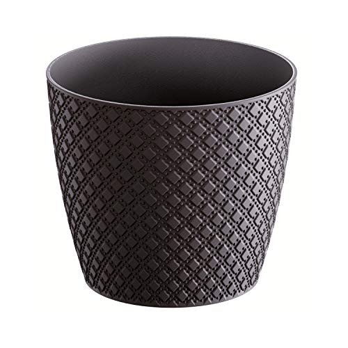 Orient Pot de fleurs 1L en plastique 128x128x112 mm... - Jardin & Extérieur en promo à 1.34€