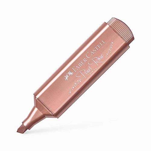 FABER-CASTELL Textmarker Textliner 46 Metallic rose - Bon plan à 1.30€