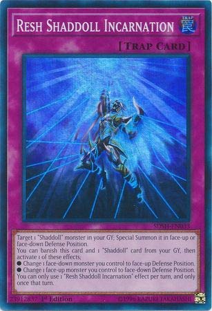 Resh Shaddoll Incarnation - SDSH-EN033 - Super Rare - 1st... - Jouets & Jeux en promo à 2.97€