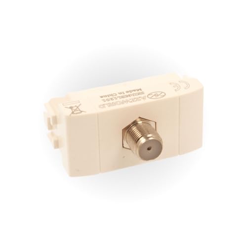 SANDASDON SD42002D-2B Prise TV SAT Satellite Type F Blanc... - High-Tech & Électronique Amazon France à 1.99€