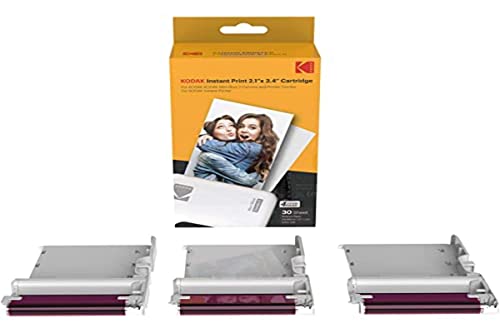 Kodak New Ink Ribbon Paper,30 Photo Cartridge Papier Photo... en promo à 15,99€ (-39%) sur Amazon FR