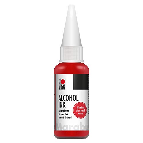 Marabu 12160059031 – Encre à alcool rouge cerise, 20 ml... - High-Tech & Électronique Amazon France à 5.09€