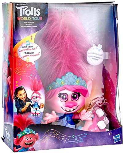 Hasbro DreamWorks Trolls World Tour Haartanz Poppy... - Jouets & Jeux Amazon Allemagne à 21.30€