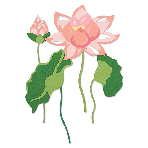 Sizzix Thinlits Die Set 16 Pack 663867, Layered Water... - Bon plan à 5.00€