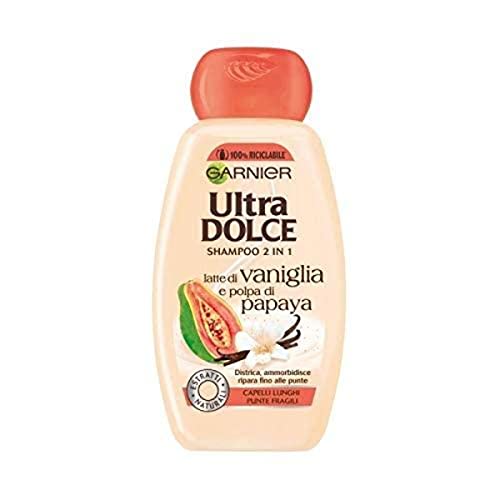 Garnier Ultra Dolce Vanille und Papaya Shampoo, 250 ml - Beauté & Parfums Amazon Allemagne à 5.00€