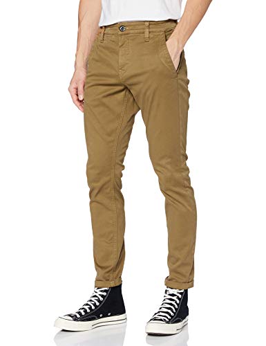 G-Star Para Hombre Pantalones chinos Skinny, Marrón (dk... - Sports & Fitness Amazon Espagne à 21.10€