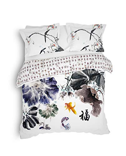 Heckett Lane Nakita 260 Insignia Bettbezug blau - Maison & Cuisine Amazon Allemagne à 57.35€