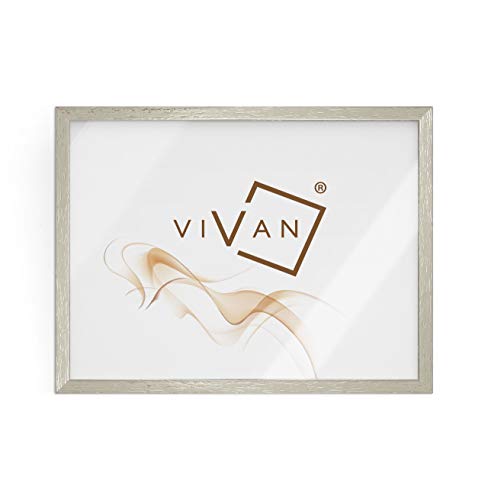 VIVAN Riquadro Cornice, Grigio (Argento), A3 - Bon plan à 15.60€