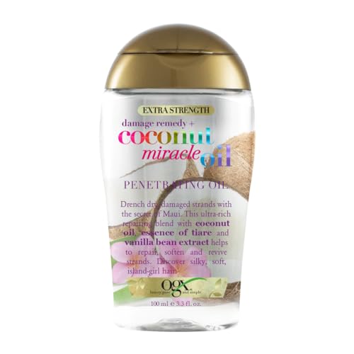 OGX Coconut Miracle Oil Extra Strength Penetrating Hair Oil... - Beauty & Fragrances Amazon UK à 4.98€