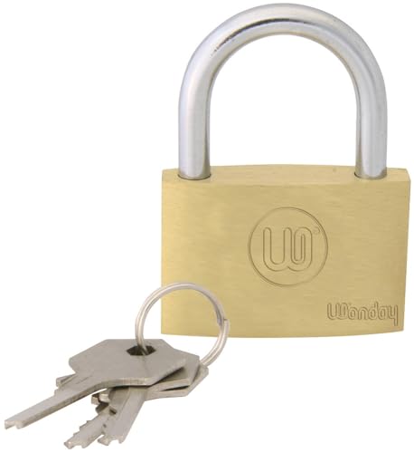 WONDAY - Cadenas Laiton Massif 40 mm avec 3 clés - Bébé & Puériculture Amazon France à 4.25€