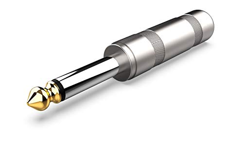 Audibax Silver Conector Jack Mono Gris - Bon plan à 1.59€
