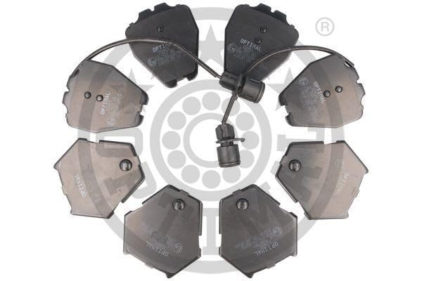 OPTIMAL Kit pastiglie freni Anteriore Con contatto... - Auto & Moto Amazon Italie à 32.85€