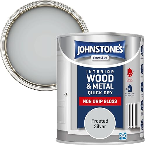 Johnstone's - Wood & Metal Paint - Gloss Finish - Frosted... - Home & Kitchen Amazon UK à 7.34€