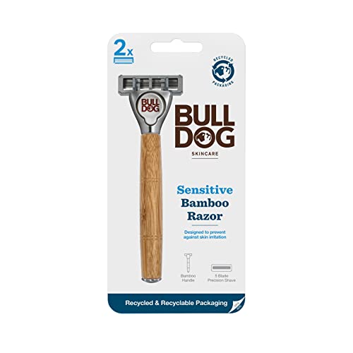 BULLDOG SKINCARE - Sensitive Bamboo Razor Smooth Glide... - Beauty & Fragrances Amazon UK à 6.00€