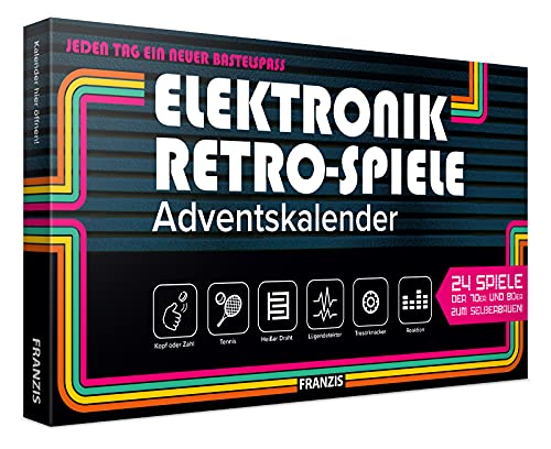 FRANZIS 67150 - Elektronik Retro Spiele Adventskalender, 24... - Toys & Games Amazon Germany à 11.31€