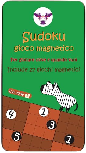Purple Cow - Sudoku Jeu magnétique, Couleur Verte... - Jouets & Jeux Amazon France à 9.63€