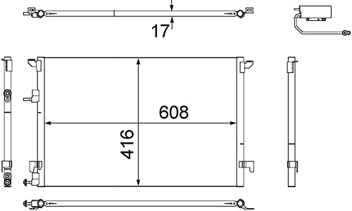 Mahle AC 498 000S Condensateur A - Nouvelle promo Amazon à 92.10€