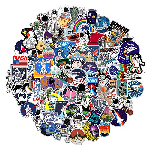 100 adesivi spaziali per bottiglia d'acqua e laptop... - High-Tech & Électronique Amazon Italie à 21.73€