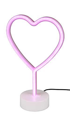 Reality Leuchten Heart R55210101 Lampe de table à LED avec... - Maison & Cuisine Amazon France à 19.99€