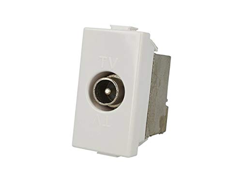 SANDASDON SD6173D-3 Prise TV Passant Connecteur Mâle Blanc... en promo à 1,99€ (-85%) sur Amazon FR