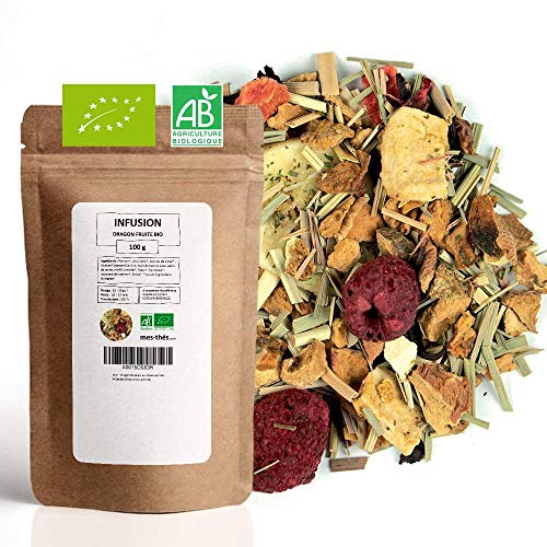 Infusion Fruitée Bio Dragon fruité - 100g (40 tasses) - Thé... - Épicerie en promo à 7.10€