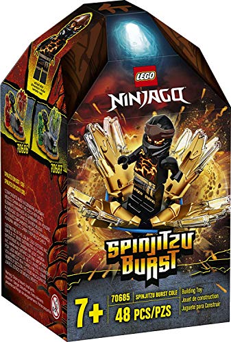 LEGO Ninjago 70685 Spinjitzu Burst Cole Spinner schwarz (48... - Jouets & Jeux Amazon Allemagne à 27.95€