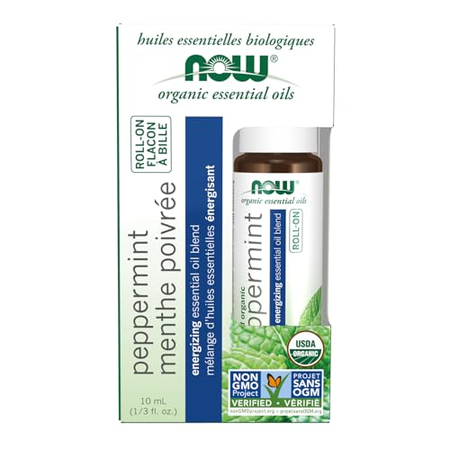 Now Foods Organic Peppermint EO Roll-On 10 ml - Amazon Royaume-Uni à 5.95€