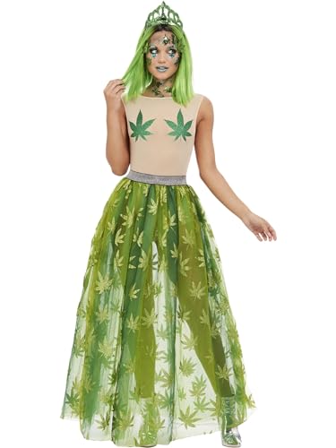 Smiffys Costume de reine du cannabis, Vert, Body... - Auto & Moto Amazon France à 31.88€