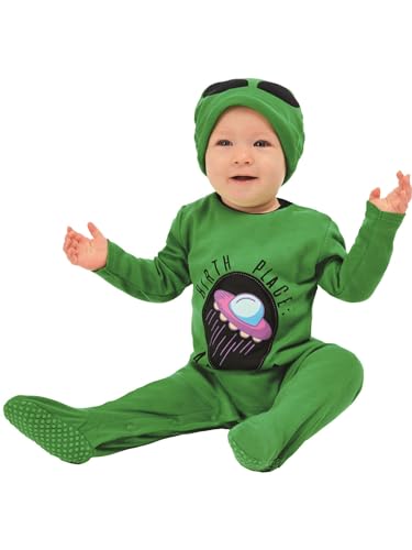 Smiffys Extra-terrestre pour bébé, Vert, Combinaison et... - Beauté & Parfums Amazon France à 15.30€