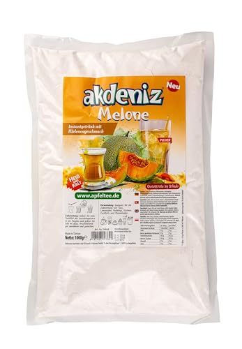 Akdeniz Türkisches Instantgetränk mit Melonengeschmack 1 kg - Épicerie Amazon Allemagne à 12.90€