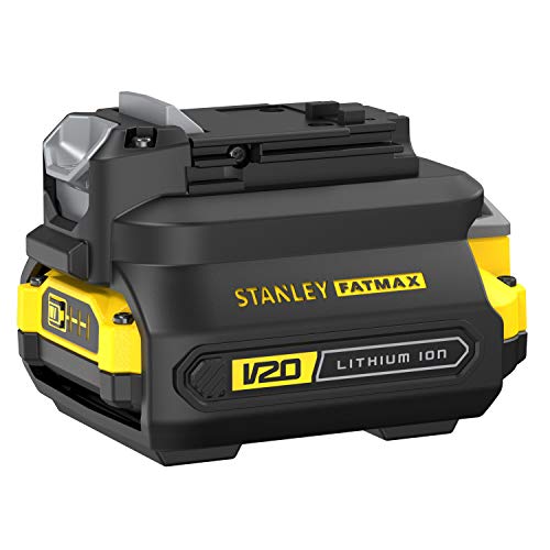 STANLEY FATMAX, ADATTATORE BATTERIE V20. SFMCB100-XJ - Sports & Fitness Amazon Italie à 24.93€