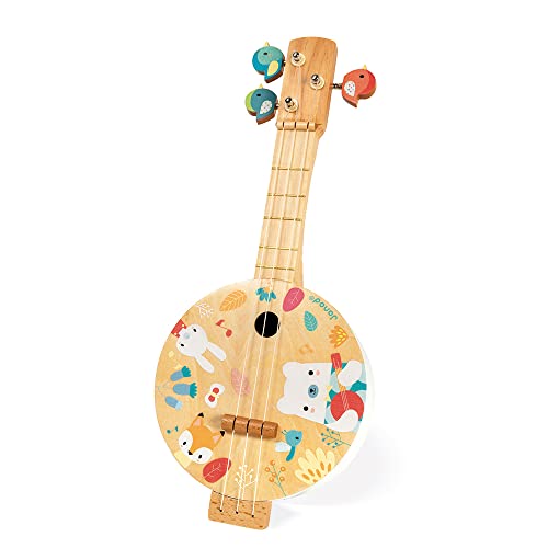 Janod - Banjo Pure en Bois - Imprimé de Jolies... - Jouets & Jeux Amazon France à 12.50€
