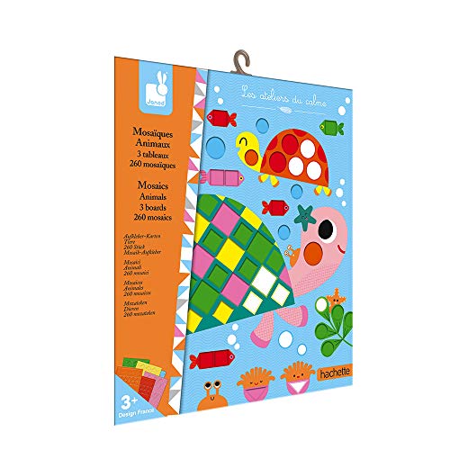 Janod - Scatola Mosaici in Schiuma Animali - Les Ateliers... - Jouets & Jeux Amazon Italie à 9.99€