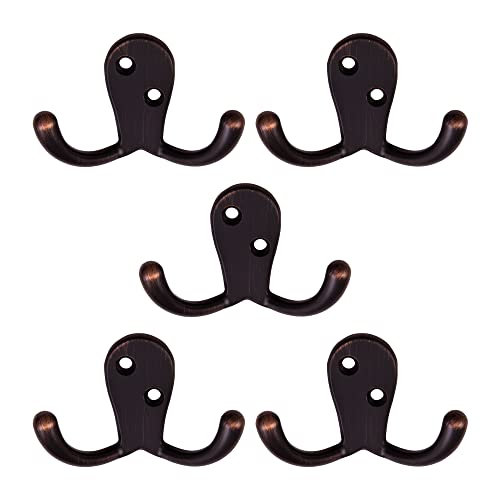 Design House Coat Hooks, Double Prong Hooks, Wall-Mounted... - Home & Kitchen Amazon UK à 10.40€
