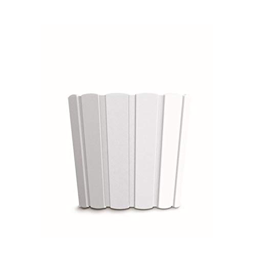 Vaso da fiori 2,2L Boardee BASIC 16,5x16,5x15 cm, Bianco - Maison & Cuisine Amazon Italie à 2.24€
