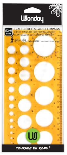 Uttse WONDAY - Tracce di cerchi "INCASSABLE" pari e dispari... - Amazon Italy à 6.09€