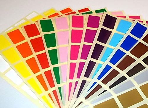 Colour Code Rectangles, Pack of 50, Dark Pink, 20 X 30 MM - Fournitures Bureau Amazon Royaume-Uni à 1.19€