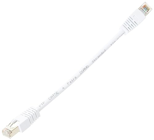 Pro Signal 0.2m White Cat5e S/FTP Ethernet Patch Lead –... - High-Tech & Électronique Amazon Royaume-Uni à 1.82€