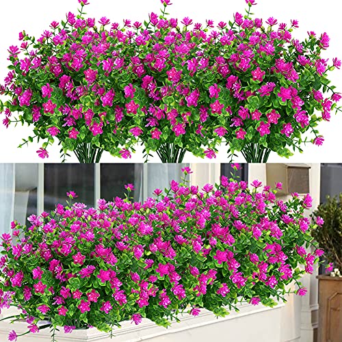 ArtBloom Lot de 6 Fleurs artificielles d'extérieur... - Garden & Outdoor Amazon France à 18.06€