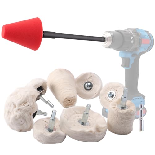 Disco lucidante per trapano, SPTA 8Pcs rotella di... - High-Tech & Électronique Amazon Italie à 18.99€