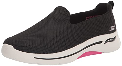 Skechers Performance Go Walk Arch Fit Black/Hot Pink 10 B... - Mode & Vêtements Amazon France à 61.16€