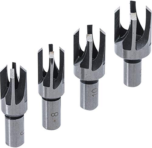 BGS Diy 6838 | Zapfenbohrer-Satz | 4-tlg. | 6-8 - 10-13 mm - Bricolage & Outils Amazon Allemagne à 4.90€