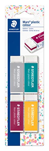 STAEDTLER 52650E1BK4 Mars Plastic Colour Sandwich Eraser... - Auto & Moto Amazon Italie à 8.02€
