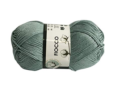 filati italiani Cotone Fiocco. 100% Cotton, 50g (125m) per... - Sports & Fitness Amazon Italie à 2.20€