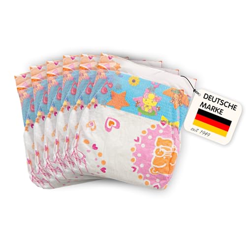 Heless 6375 - Puppenwindeln, 6 Stück, am Bund Bedruckt mit... - Jouets & Jeux Amazon Allemagne à 3.99€