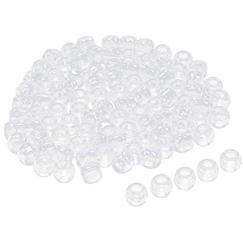VANKOA 100 Pièces Transparent Perles de Cheveux Dreadlock... - Beauté & Parfums Amazon France à 1.75€