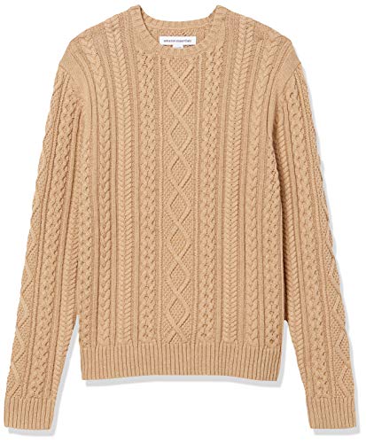 Amazon Essentials Maglione da Pescatore Girocollo a Coste a... - Animalerie en promo à 12.28€