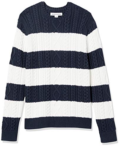 Amazon Essentials Maglione da Pescatore Girocollo a Coste a... - Sports & Fitness Amazon Italie à 11.86€