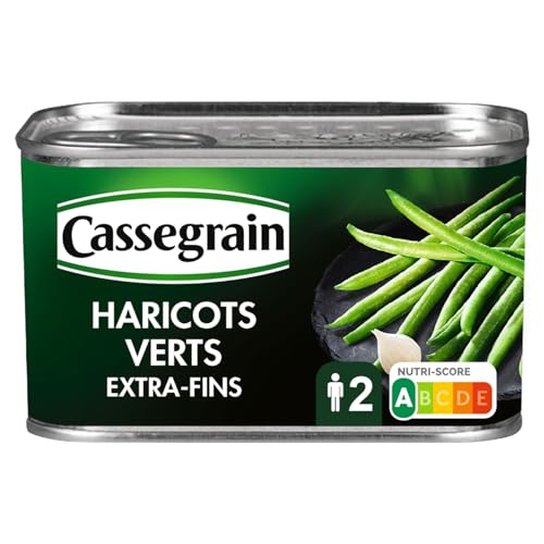 CASSEGRAIN - Haricots Verts Extra-Fins - Cueillis & Rangés... - Sports & Fitness Amazon France à 2.45€
